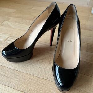 Christian Louboutin patent leather pumps